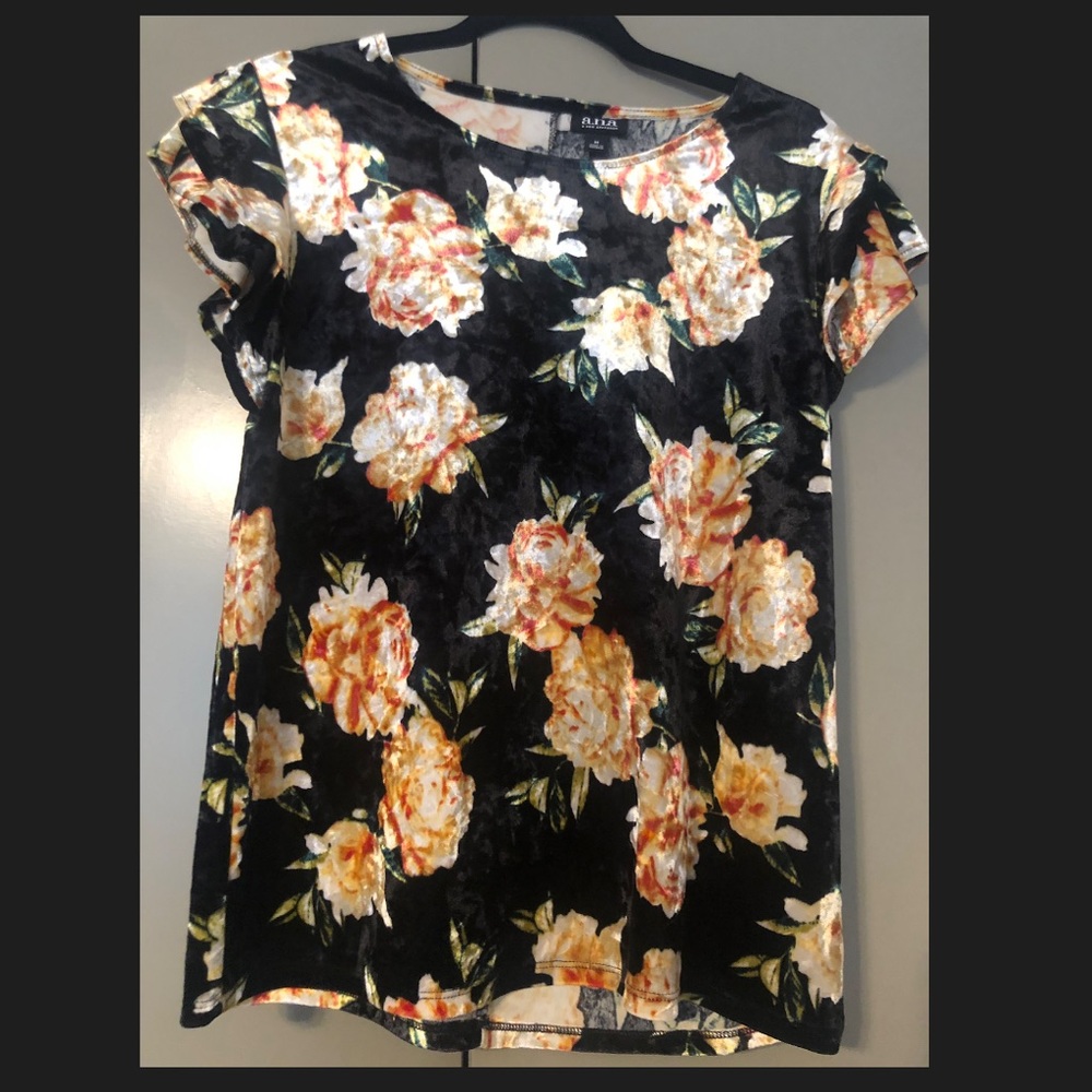 Ana Velvet top